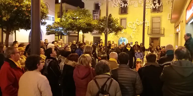 Concentració de suport a Oriol Junqueras i la resta de presos