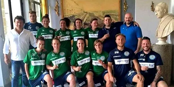 Adriana Pérez debuta en la modalitat del futbol platja amb la samarreta del club italià Terracina