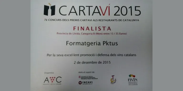 Pktus de la Seu i Can Boix de Peramola, premiats al concurs Cartaví