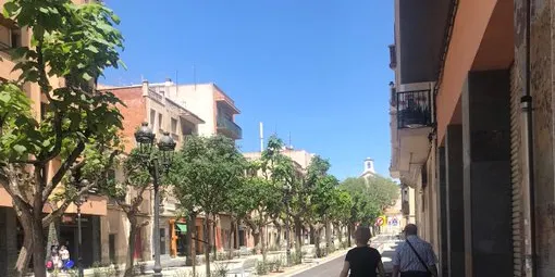Finalitzen les obres de reforma urbana del passeig dels Caputxins i els carrers adjacents
