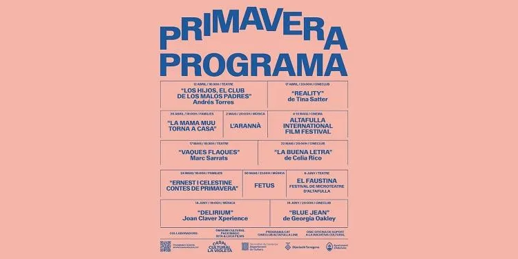 El Casal Cultural La Violeta d’Altafulla presenta la programació de primavera