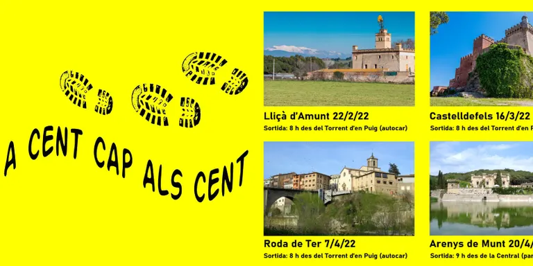 El cicle de caminades per a la gent gran “A cent cap als cent” es reprèn aquest any