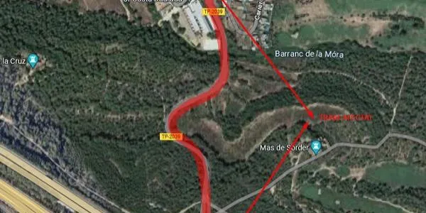 Els treballs d'asfaltat a la carretera TP-2039 al Catllar obligaran a tallar un carril a partir de dilluns