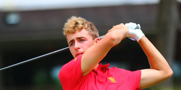 El golfista David Puig, impecable al campionat mundial