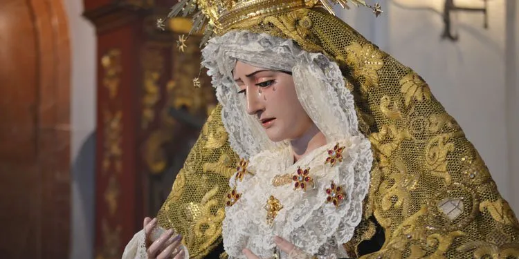 Pedro Manzano desvela en COPE Utrera los detalles de la restauración de la Virgen de los Dolores