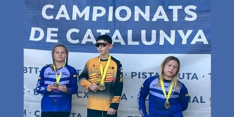 L’altafullenca Mia Ayats es proclama subcampiona aleví en el Campionat de Catalunya de BMX