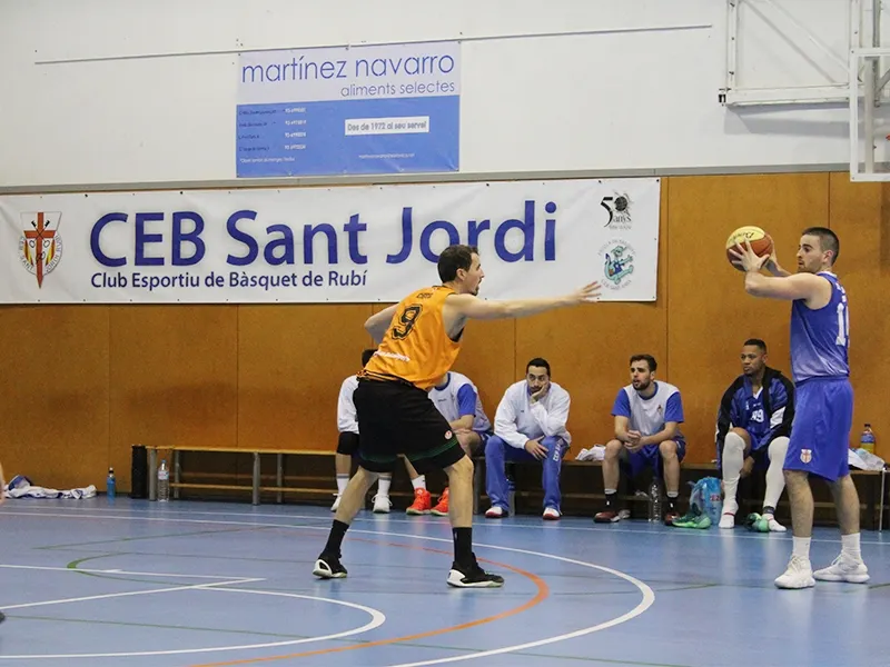 El pes del partit el va portar el CEB Sant Jordi