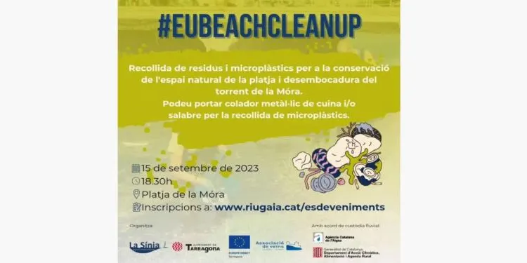 La Sínia organitza una nova jornada de recollida residus a la platja de la Móra aquest divendres