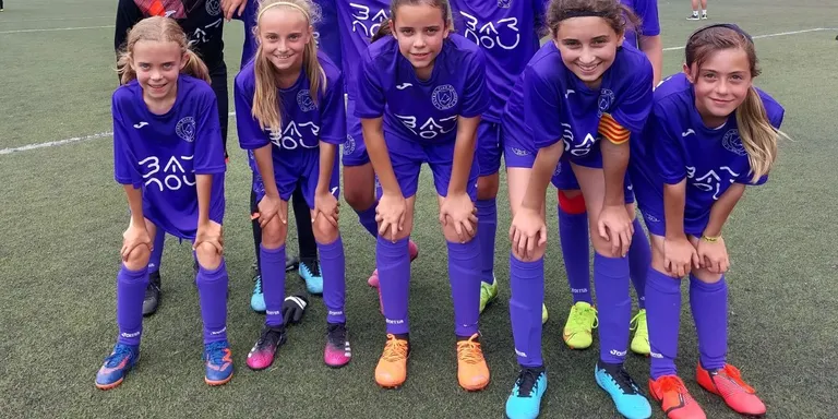 Tercer lloc de l'FC Pirineus-Bar Nou al Torneig Aleví de Berga