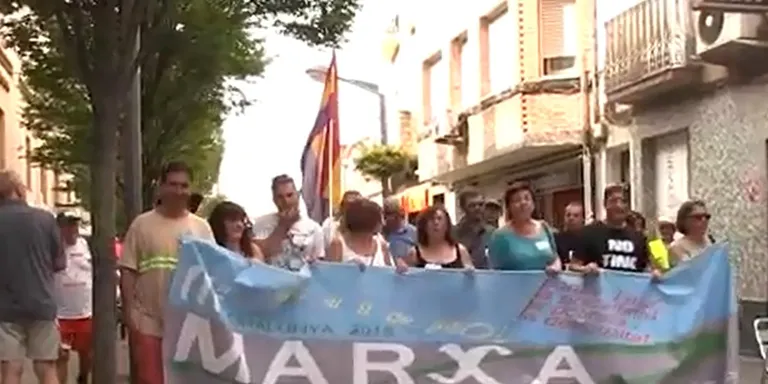 La 3a Marxa per una Catalunya sense atur fa arribar les seves propostes a l’Ajuntament