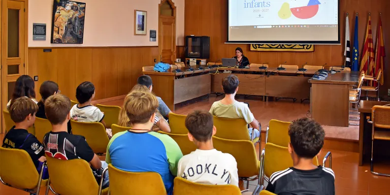 El Consell Municipal dels Infants inicia les activitats del nou curs amb l'acte de renovació parcial