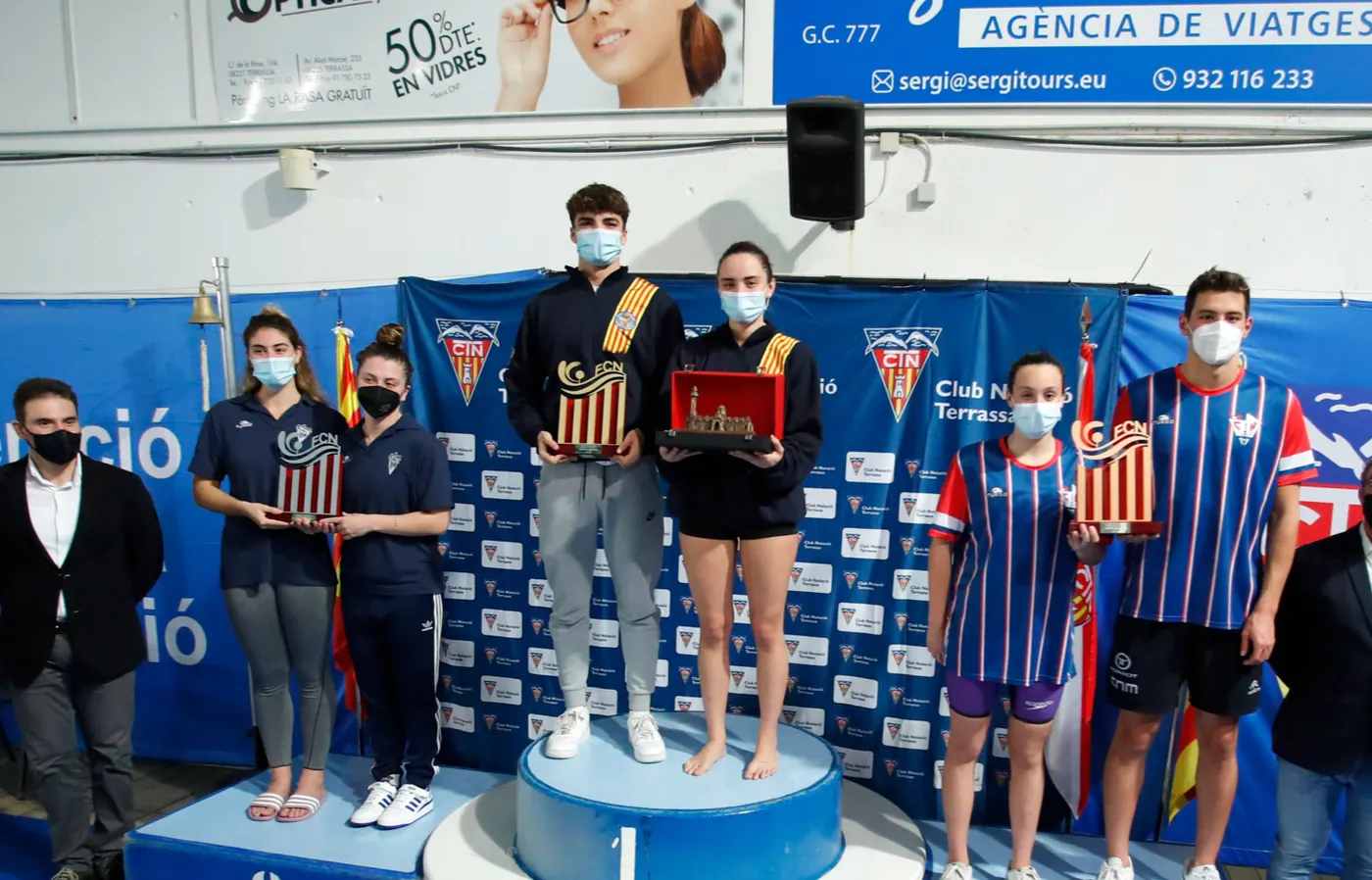 El CN Sant Andreu, nou campió de Catalunya de natació