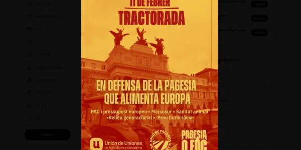 Els pagesos anuncien noves tractorades per la setmana vinent