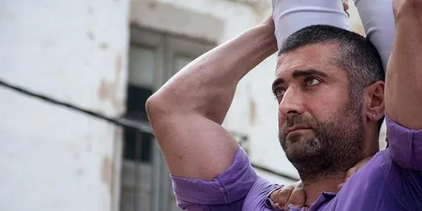 Els Castellers d’Altafulla completen una nova actuació a la Festa Major de La Riera del Gaià