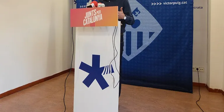 Puig (JUNTSxCAT): “Votar altres opcions sobiranistes pot conduir a tripartits autonomistes”