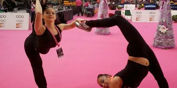 Les gimnastes d’Altafulla Sonia Belmonte i Laia Beguerias ja es preparen per la temporada individual