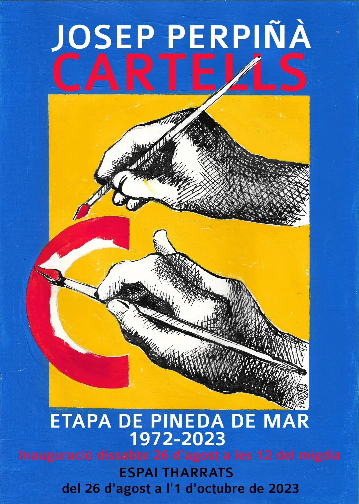 No us perdeu l'exposició de Josep Perpinyà  a la Fundació Tharrats; ningú més ha pintat Pineda com ell