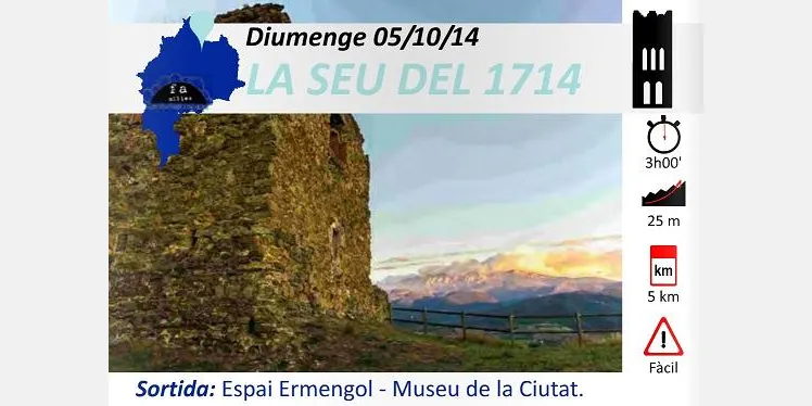 L'Espai Ermengol organitza la ruta guiada 'La Seu del 1714'