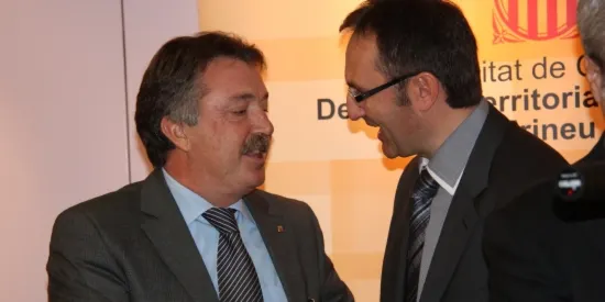 Albert Alins pren possessió del càrrec de delegat del Govern a l'Alt Pirineu i Aran