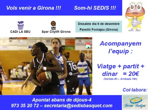 Sedis - Autocar partit Girona-Cadí