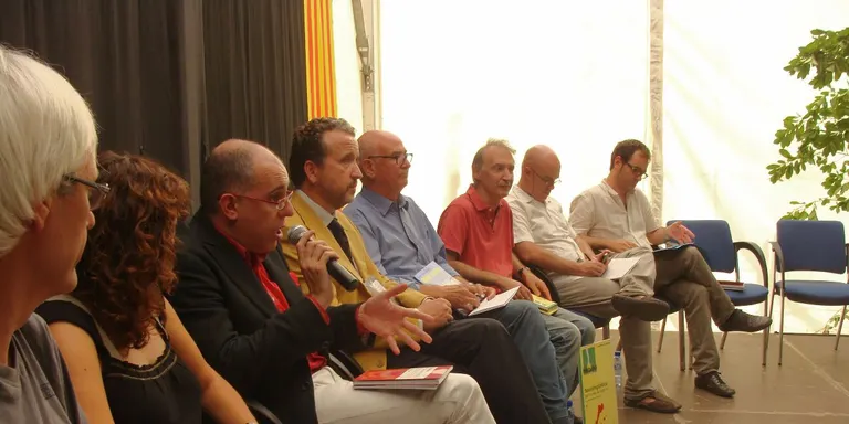 Enric Casanovas guanya el Premi Pirineu 2012 a la Festa del Llibre d'Organyà