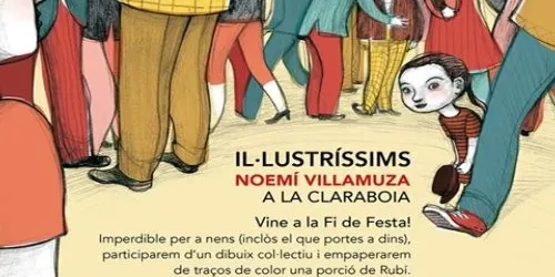La mostra “Il·lustríssims” de Noemí Villamuza prepara una fi de festa aquest diumenge a La Claraboia