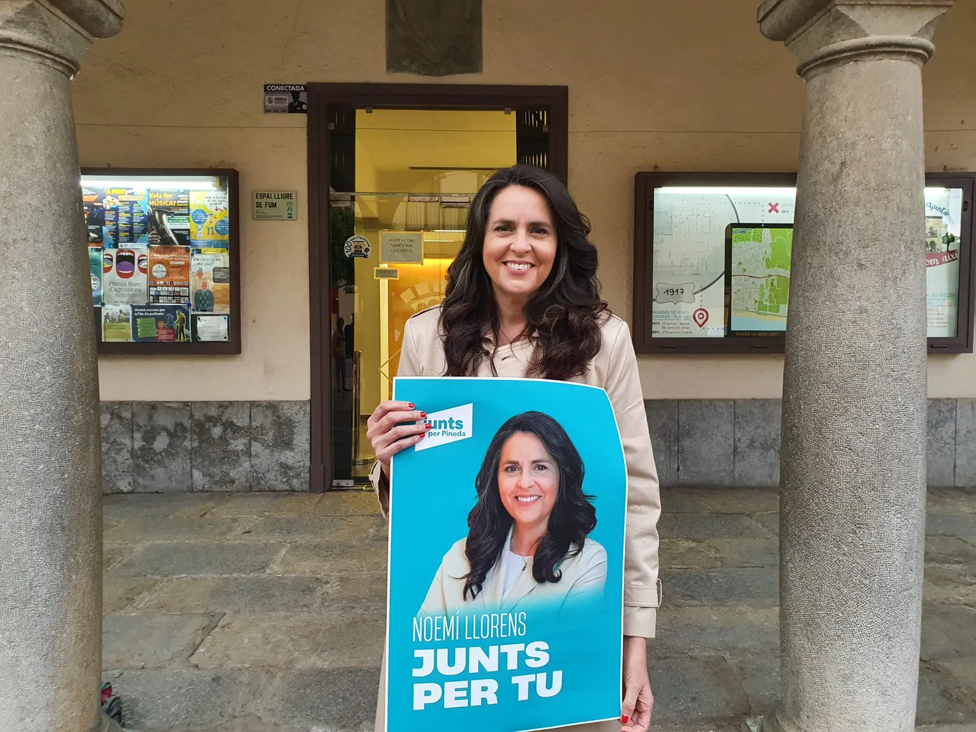 Noemí Llorens: «Som la candidatura de la responsabilitat, la justícia, el rigor i la feina ben feta»