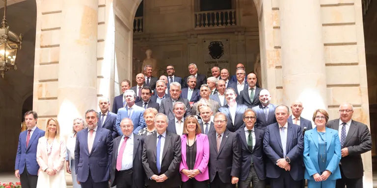 Més de 200 personalitats polítiques i empresarials, en l'homenatge a Miquel Valls