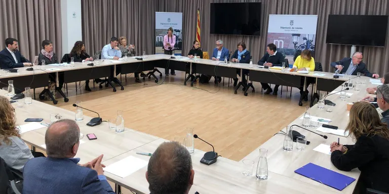 El Consell d'Alcaldes de l'Alt Urgell es reuneix a la Diputació de Lleida