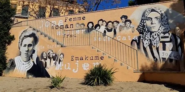 Altafulla dedica un mural a la dona