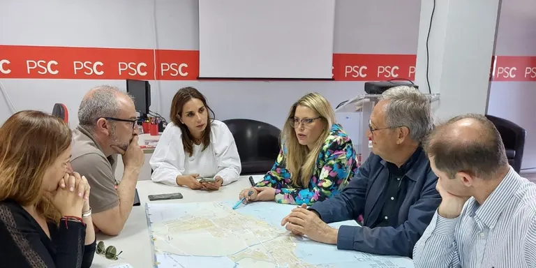 L’alcaldable socialista Alfredo Clúa es compromet a reformar de manera integral l’Avinguda Diputació