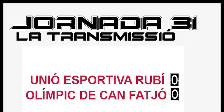 A PEU DE CAMP - JORNADA 31 diumenge