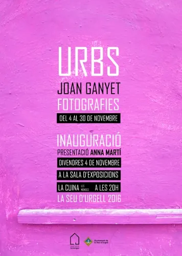 Joan Ganyet presenta l'exposició 'Urbs'