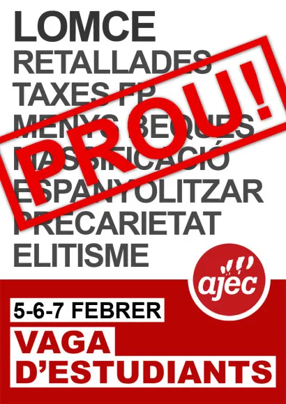 Poca incidència de la vaga d'estudiants a l'Alt Urgell