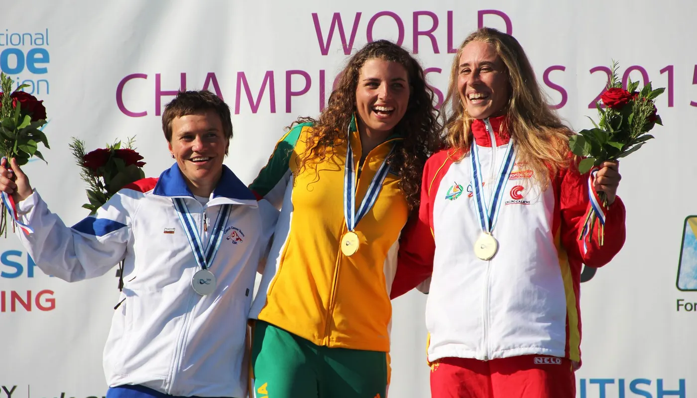Núria Vilarrubla, medalla de bronze en C1 als Mundials 2015