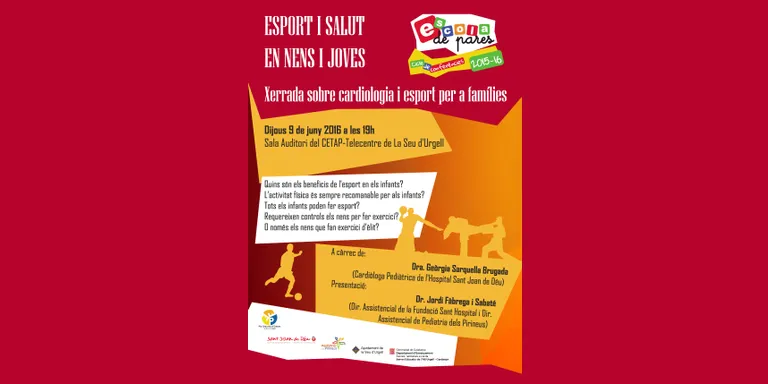 Xerrada sobre cardiologia i esport per a famílies