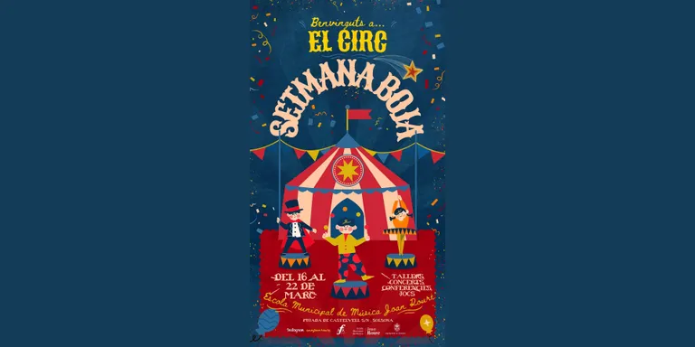 El circ protagonitza la Setmana Boja de l'Escola Municipal de Música Joan Roure