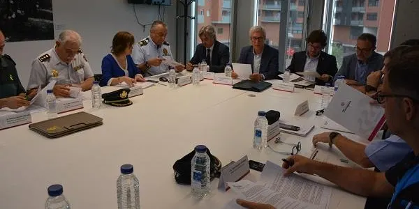 Els Mossos d’Esquadra, l’Ajuntament de Tarragona i el Comitè Organitzador tracen el Pla Director Seguretat de Tarragona 2018