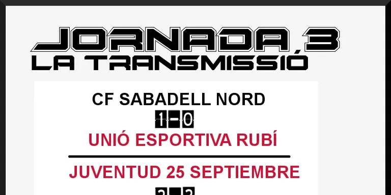 A PEU DE CAMP - JORNADA 3 - UE RUBÍ - VEINTI