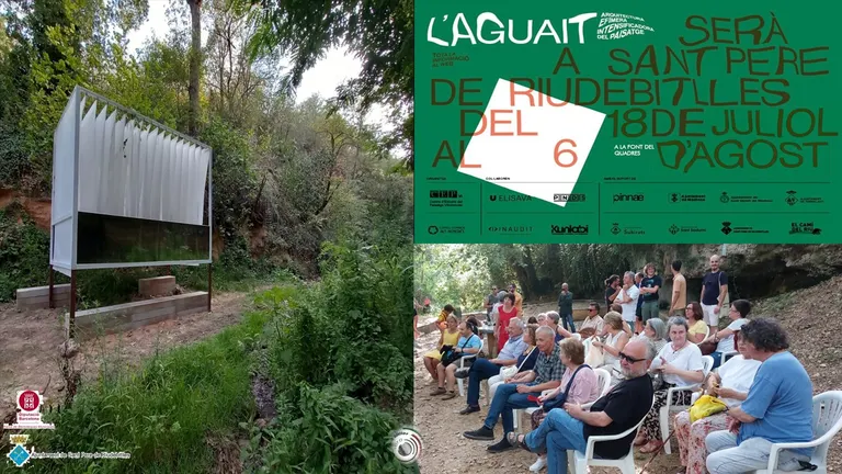 Benvinguda per l’AGUAIT a Sant Pere de Riudebitlles.