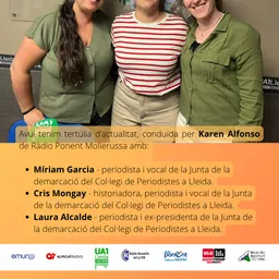 Tertúlia d'actualitat - Nova Junta del Col·legi de Periodistes a Lleida 08/04/2026 - episode art