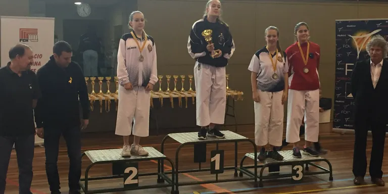Bons resultats del Karate Kobudo Tradicional Pirineus al Campionat de Catalunya de promoció