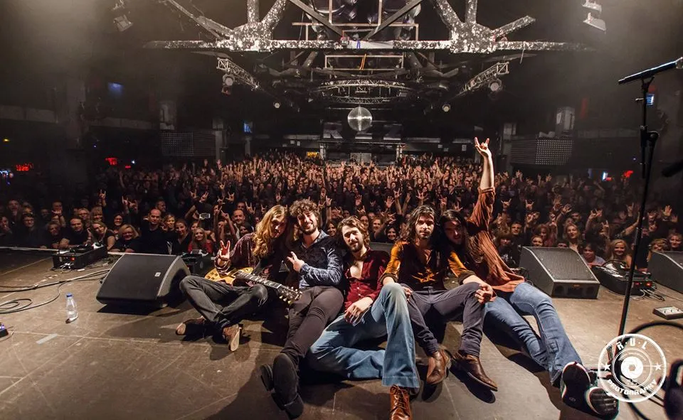 Ràdio Pineda entrevista la banda Imperial Jade, teloners del grup Europe