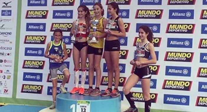 Marta Mitjans va arribar quarta en Infantil (foto: Laura Muñoz)