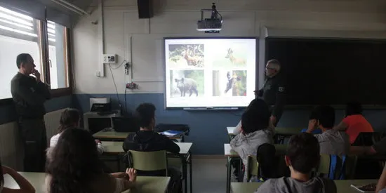 Els Agents Rurals de l'Alt Urgell fan xerrades de sensibilització ambiental