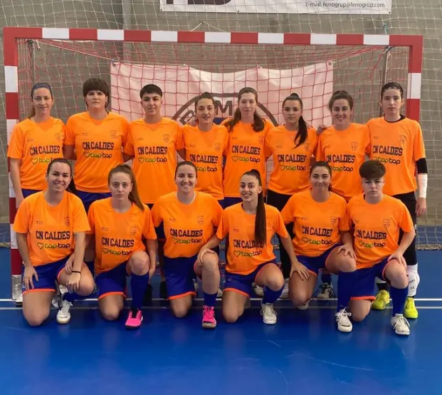 Victòries clau dels equips de bàsquet masculí i futbol sala femení del CN Caldes en el cap de setmana esportiu