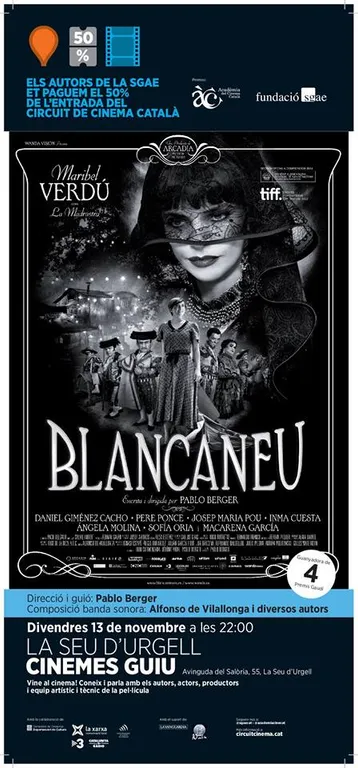 El Circuit de Cinema Català - Dia de l'Autor SGAE arriba a la Seu