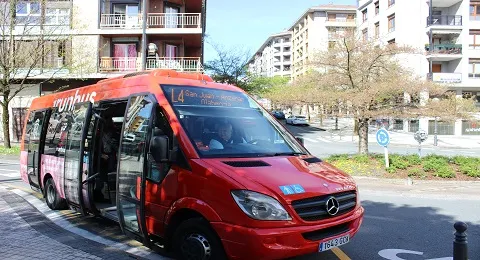 LA L- 4 DE IRUNBUS ARRANCA CON MÁS DE 2.500 VIAJEROS EN SU PRIMER MES