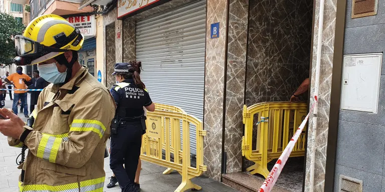 Una incidència estructural, causa del desallotjament de l'edifici de l'Avinguda Mediterrani de Poblenou