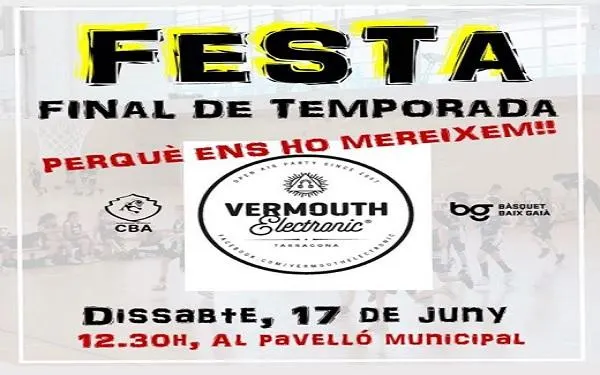 El CB Altafulla – BBG celebra aquest la Diada de final de temporada aquest dissabte